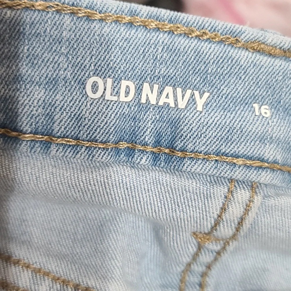Old Navy GIRLS?? Jeans Skinny Built-in Flex Adjustable Waist Stretch Sz 16 GUC‎